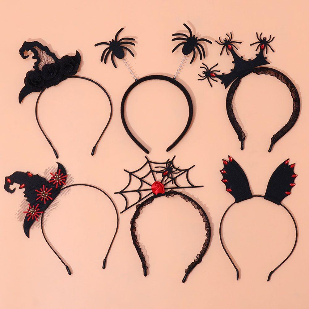 Băng Đô Mạng Che Mặt Hóa Trang Halloween Thời Trang Cho Nữ