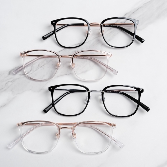 Gọng Kính Cận Hợp Kim Shady Unisex G2007 Nhiều Màu