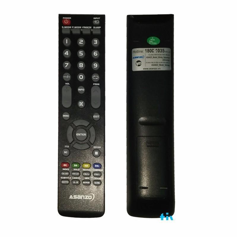 Điều Khiển Từ Xa Remote TV ASANZO 32S500 - Rm32s5000