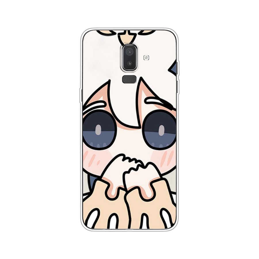 Ốp Điện Thoại TPU Dẻo In Họa Tiết Độc Đáo Thời Trang Cho Samsung Galaxy j7 pro j5 2017 J8 2018 A01