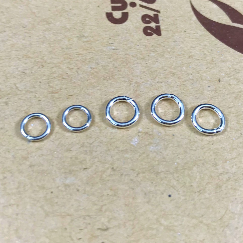 Charm Khoen Bạc Dạng Tròn (Chêm Bạc ) - Charm Bạc 925 - Mã Cb485