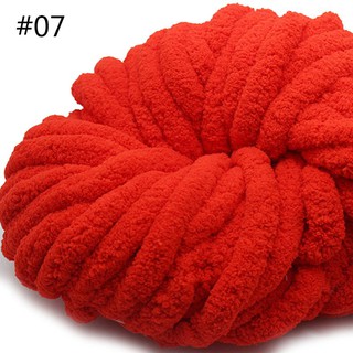 Cuộn len Chenille siêu mềm mại ấm áp dùng đan chăn mền DIY