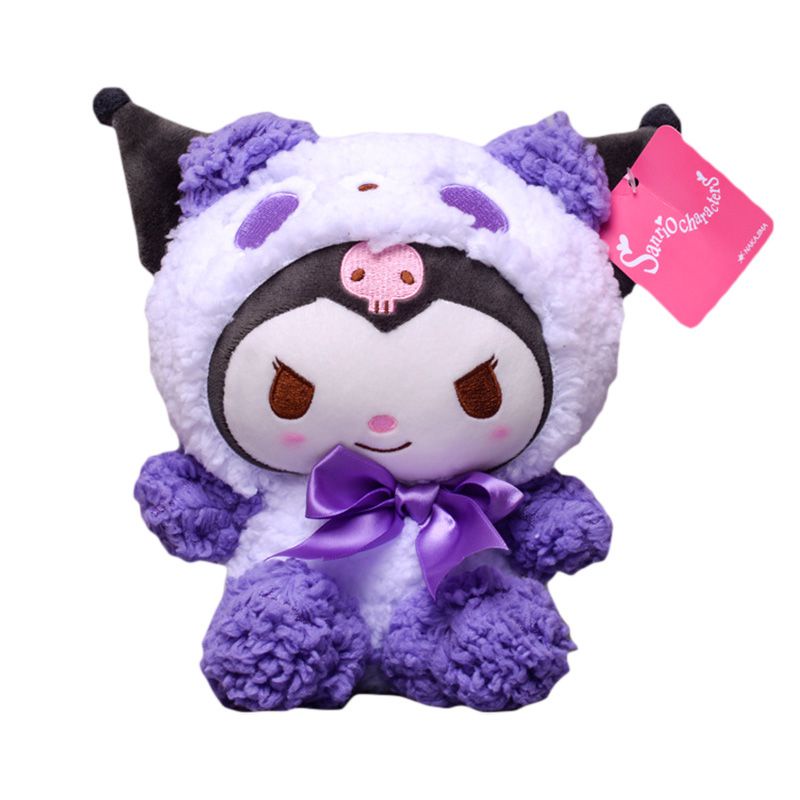Móc gắn chìa khóa thú nhồi bông Sanrio Kuromi Melody 13-20cm món quà cô gái