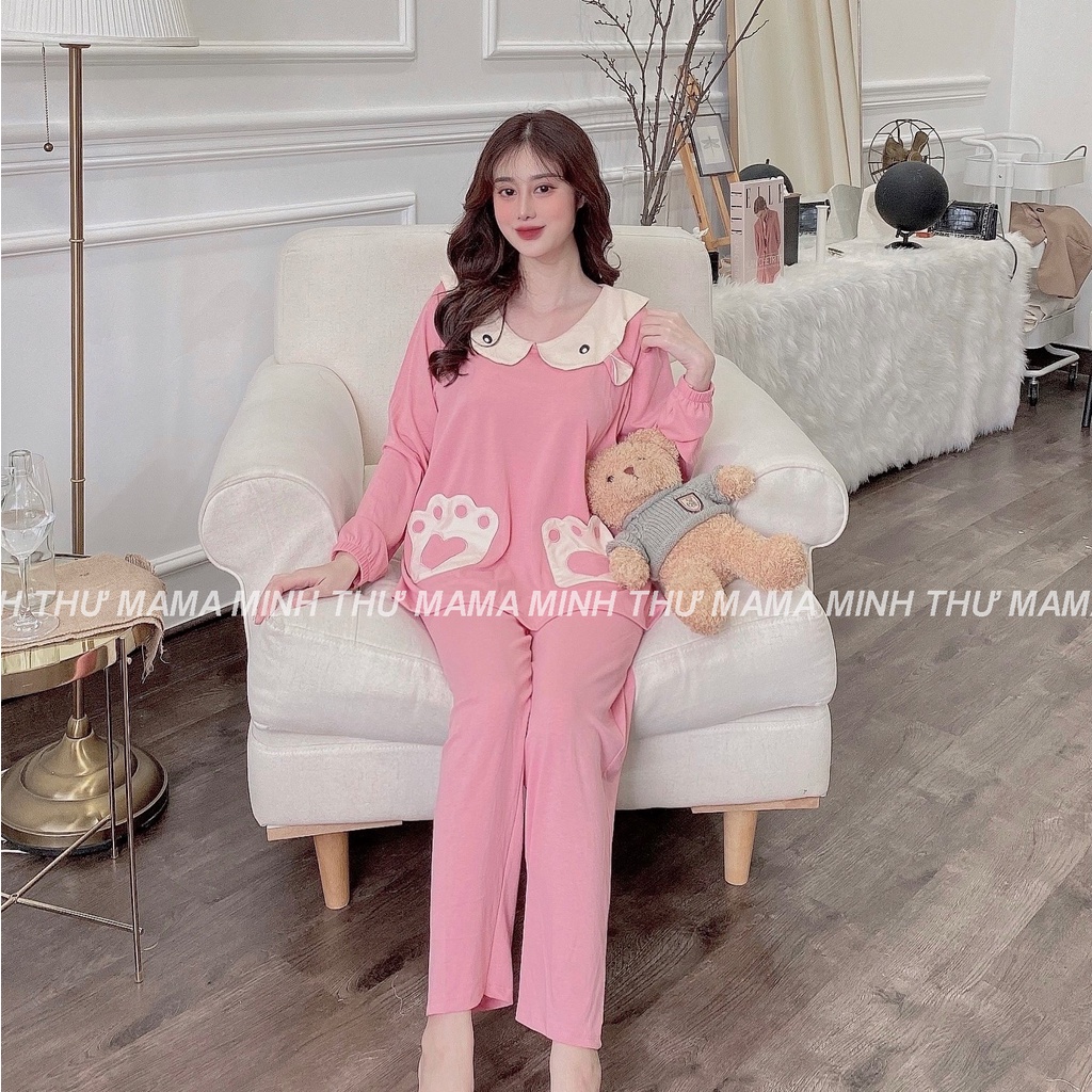Bộ bầu - bộ sau sinh - chất liệu cotton mềm- mặc nhà thời trang