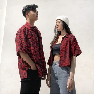 Sơ mi da beo đỏ ( CHEETAHH )