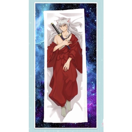 Gối ôm anime Inuyasha dài 40cm x 1m/dakimakura inuyasha