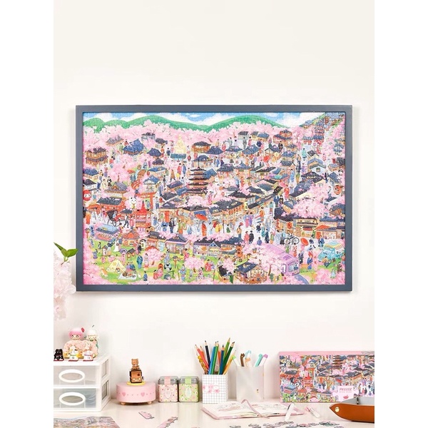 Puzzle xếp hình 1000 miếng hàng chính hãng chất lượng cao