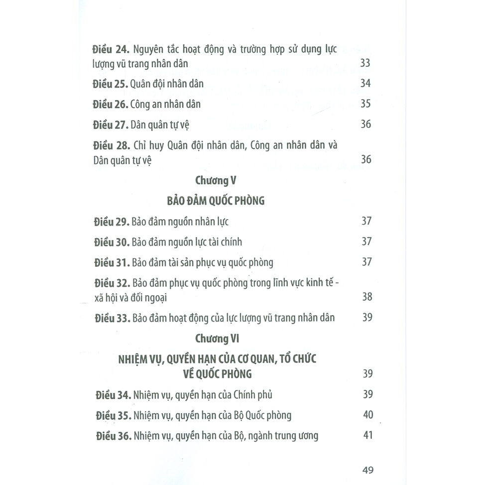 Sách - Luật Quốc Phòng