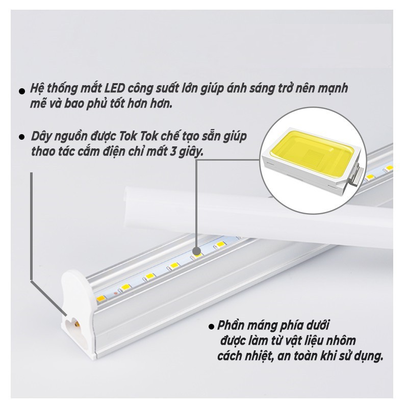 Đèn led neon tuýp light trang trí bảo hành 12 tháng chính hãng
