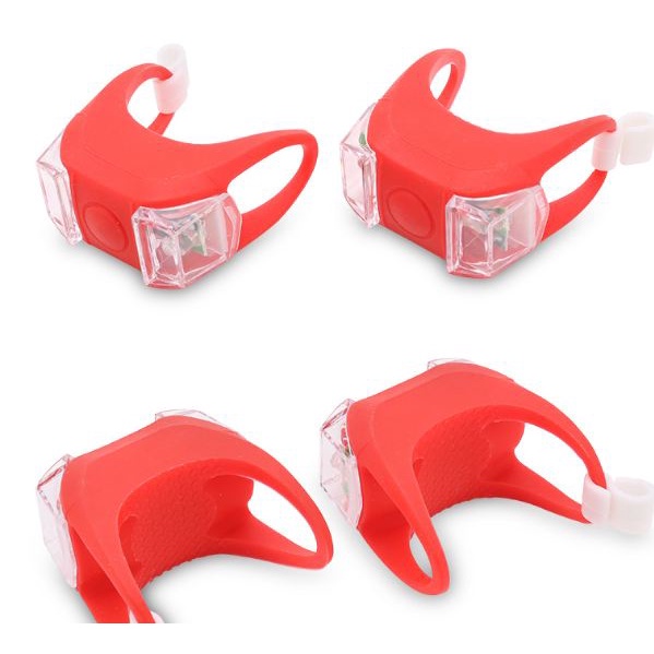 Đèn cóc-đèn xe đạp nháy cảnh báo gắn nhiều vị trí trên xe đạp