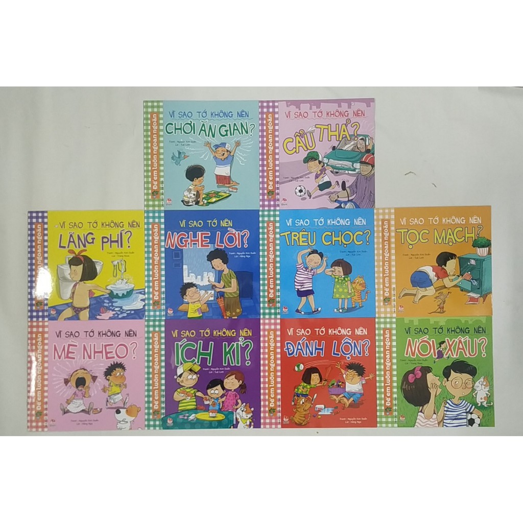 Sách - Combo Để Em Luôn Ngoan Ngoãn (Bộ 10 Quyển)