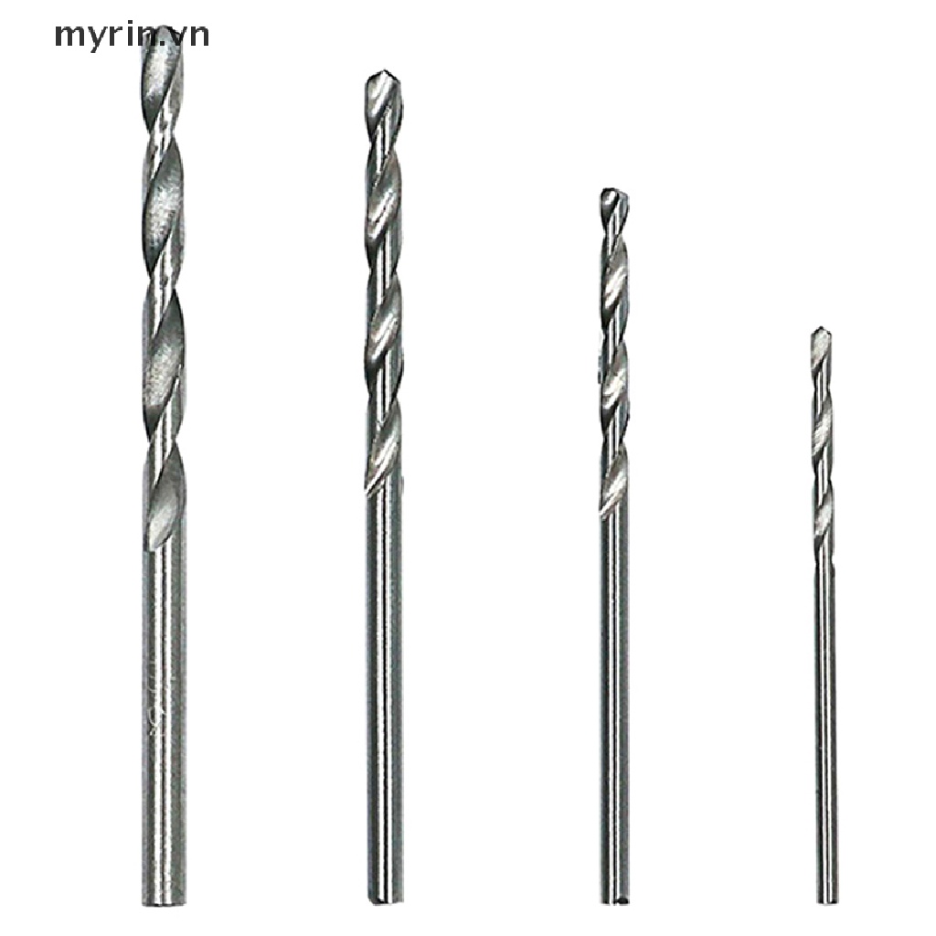 Hộp 10 Mũi Khoan Xoắn Mini HSS 0.8mm-3.0mm Chất Lượng Cao