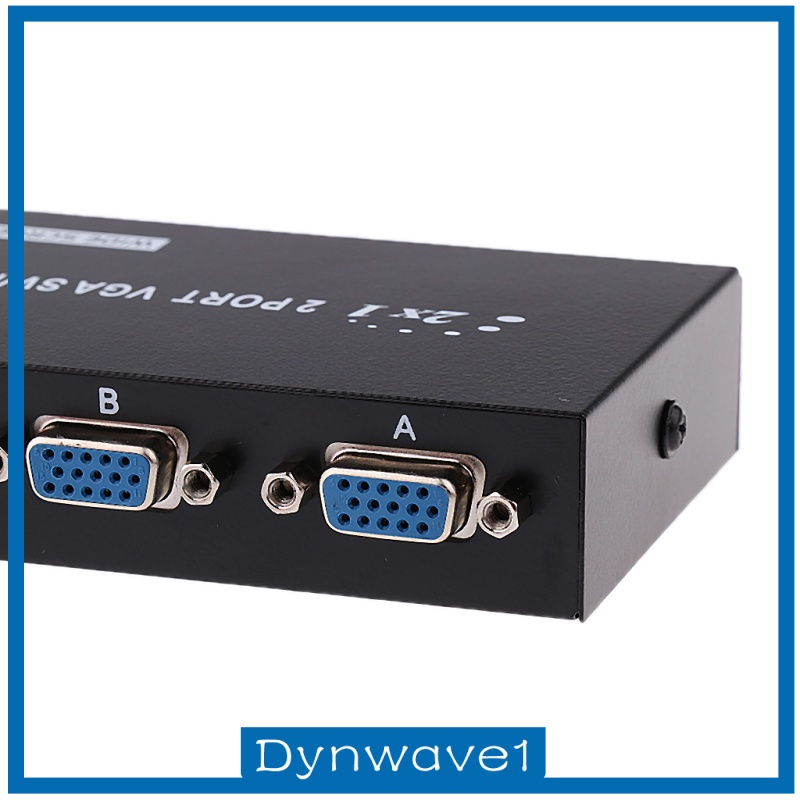 Hộp Chuyển Đổi Công Tắc 1 Sang 2 Pc 2 Cổng Vga Chuyên Dụng