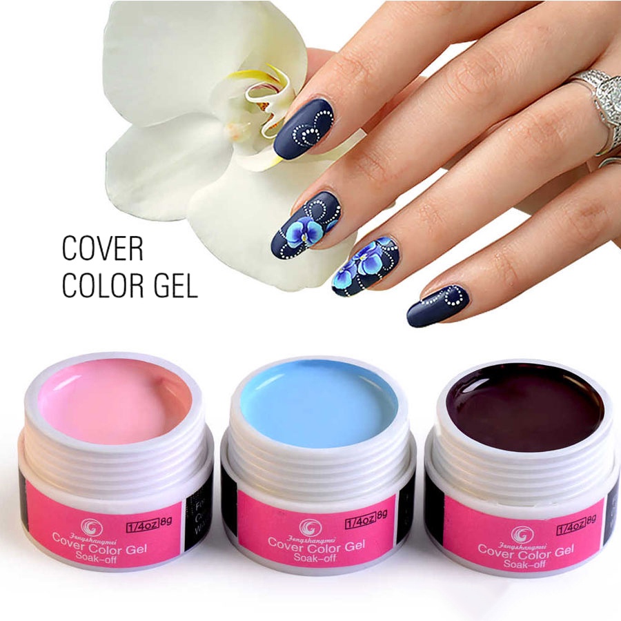 Set gel vẽ Fengshangmei 12 Màu NGHI THẢO