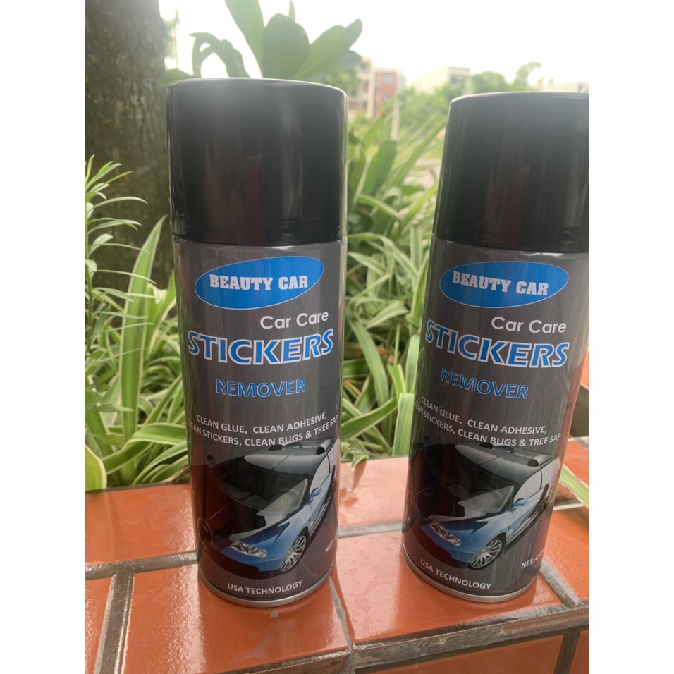 ,đánh sạch vết bẩn.Chai Xịt Tẩy Keo Băng Dính Đa Năng Stickers,tẩy keo dính,tẩy nhựa đường