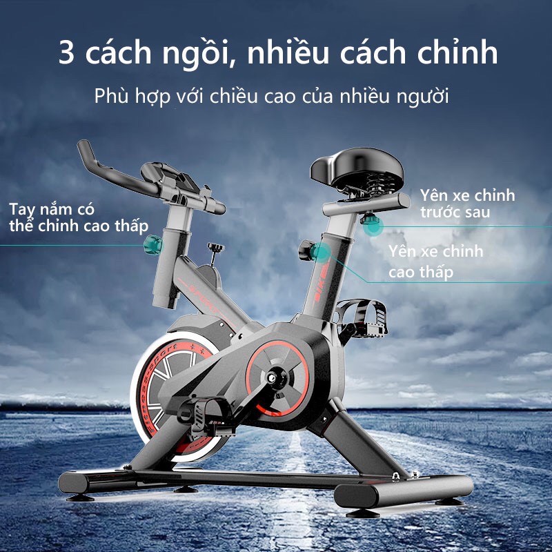 Xe đạp tập thể dục SPORT GH-Q7, xe đạp tập gym tại nhà (Bảo hành 1 năm) (Kèm ảnh thật) – – top1shop