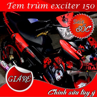 Tem Trùm Xe Exciter 150 ( Mới Nhất )