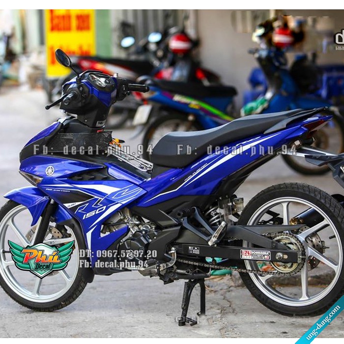 Tem rời Exciter 150 RC xanh dương 2019 (V)