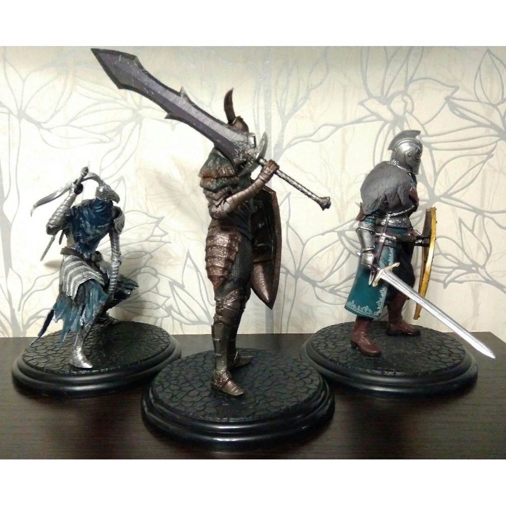 Mô hình nhân vật chiến binh trong Dark Souls thiết kế sống động