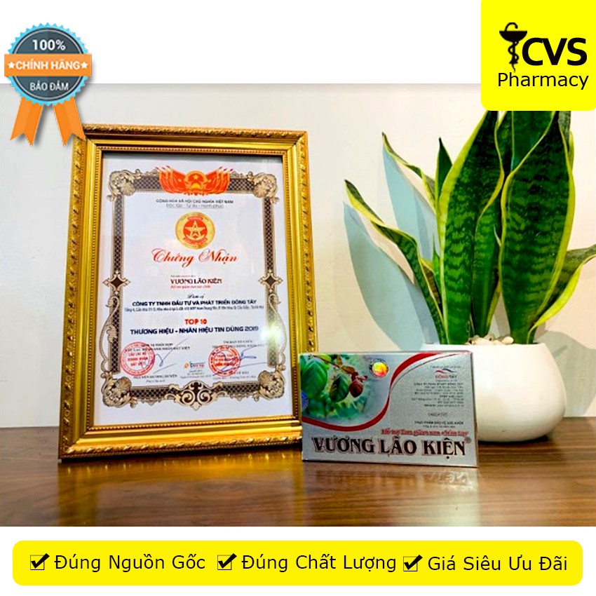 Vương Lão Kiện - Hỗ Trợ Điều Trị Run Chân Tay (30 viên)