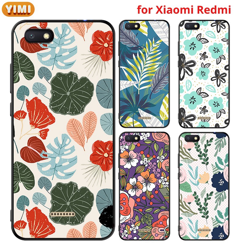 ỐP LƯNG Redmi NOTE 4X 4 5 5A 6 7 Pro Cover Fresh plant Soft Case