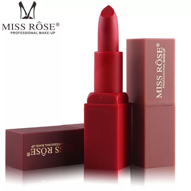 Son Sáp Lì Miss Rose Bản Dupe Của 3CE Mood