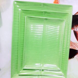 Đĩa Lá Chuối HÌnh Chữ Nhật Nhiều Size