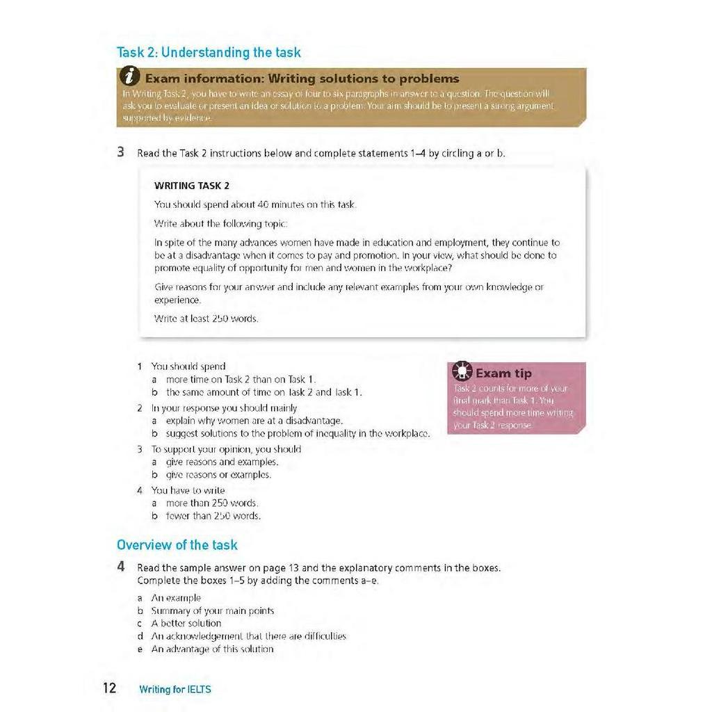 Sách Collins Writing For Ielts - 2ND Edition