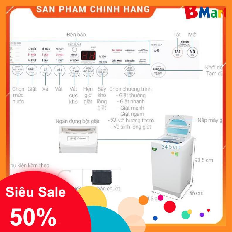 [ VẬN CHUYỂN MIỄN PHÍ KHU VỰC HÀ NỘI ] Máy giặt Toshiba 8.2 kg AW-F920LV WB - [ Bmart247 ]  - BM NEW