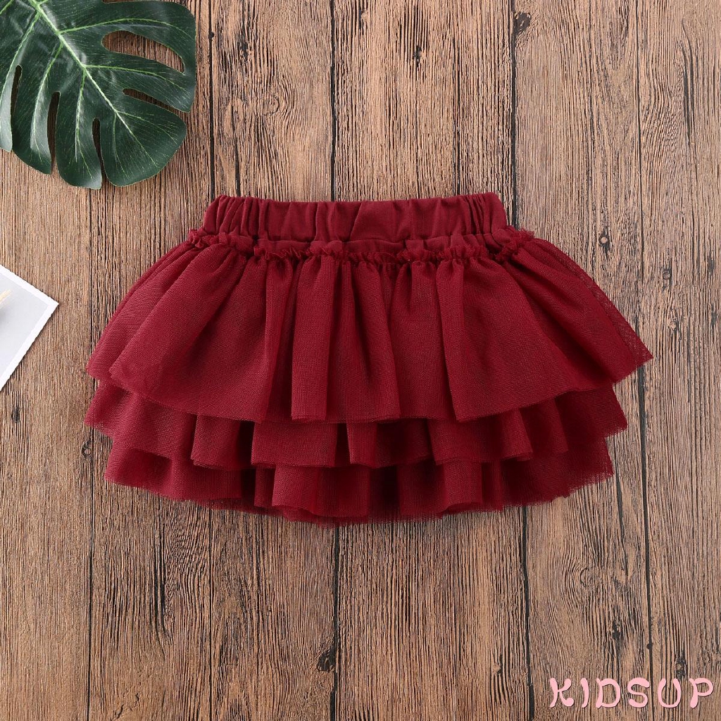 Đầm Xòe Nhiều Lớp Màu Sắc Xinh Xắn Cho Bé Gái %0020 %0020 80 / 90 / 100 / 110 / 120
