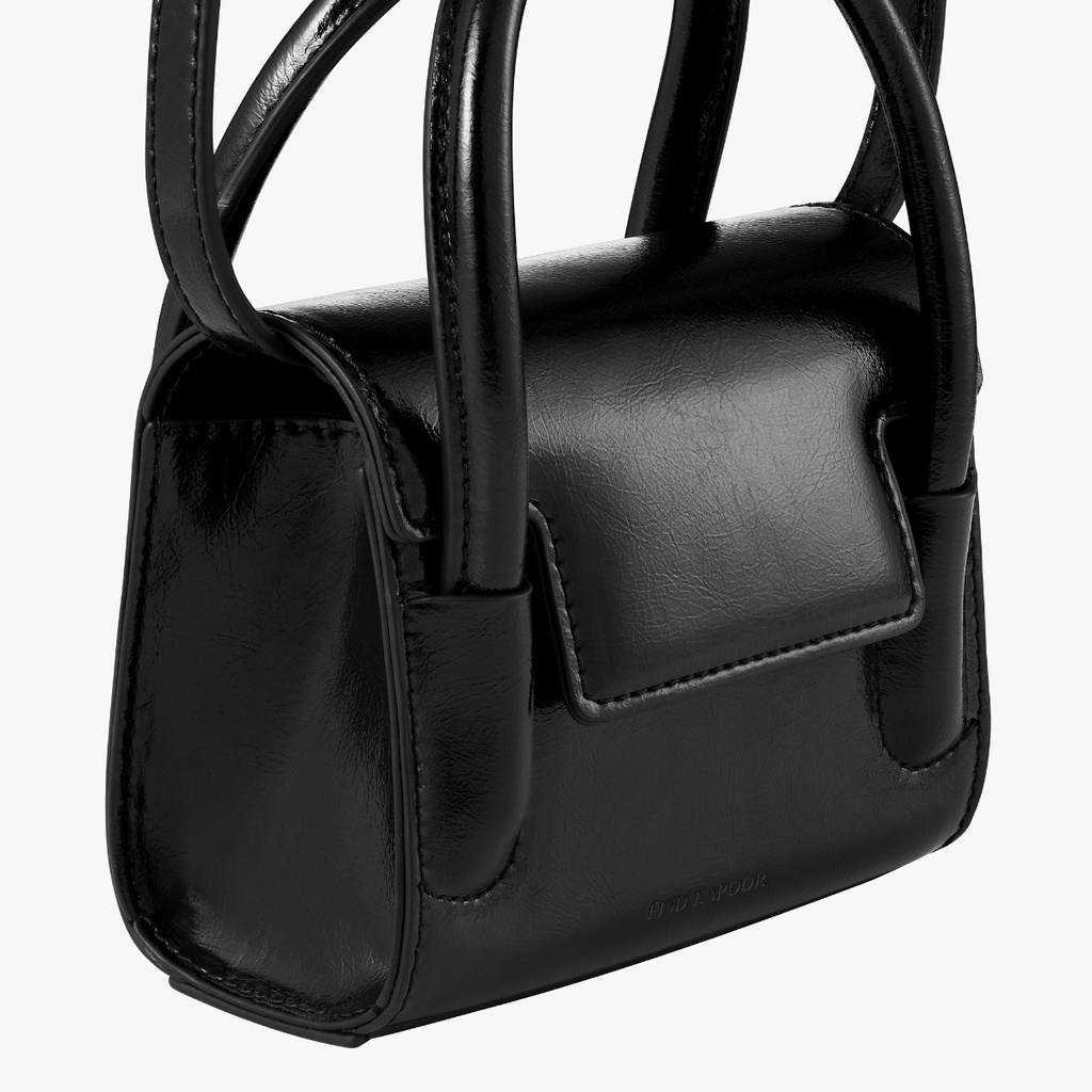 Túi xách nữ Hàn Quốc Find Kapoor MARTY BAG 12 CRINKLED FBMT12CR0BK - màu đen