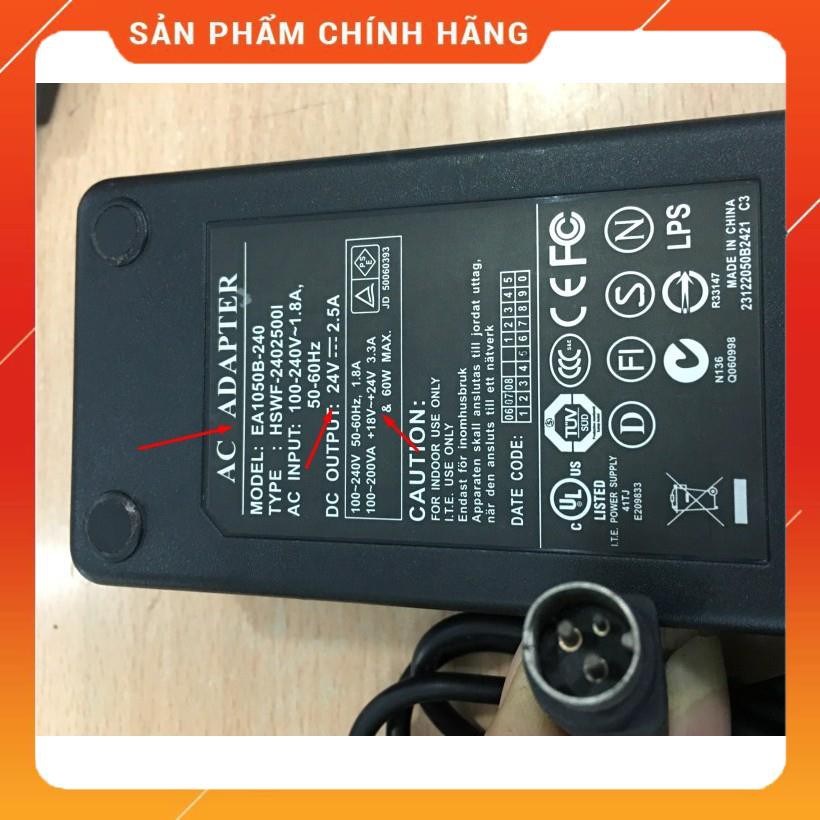 Adapter máy in nhiệt 24V chân 3 pin khổ K80