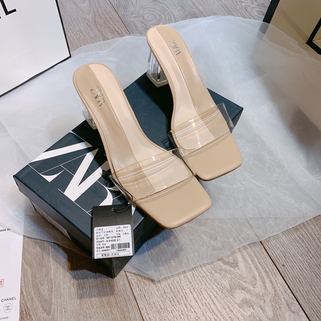 Guốc quai trong cao gót fullbox siêu hot 2022