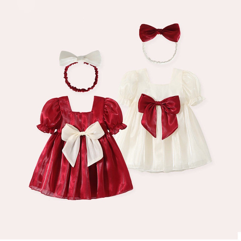 ❤Hàng Có Sẵn❤Đầm Công Chúa Thời Trang Xinh Xắn Dành Cho Bé Gái