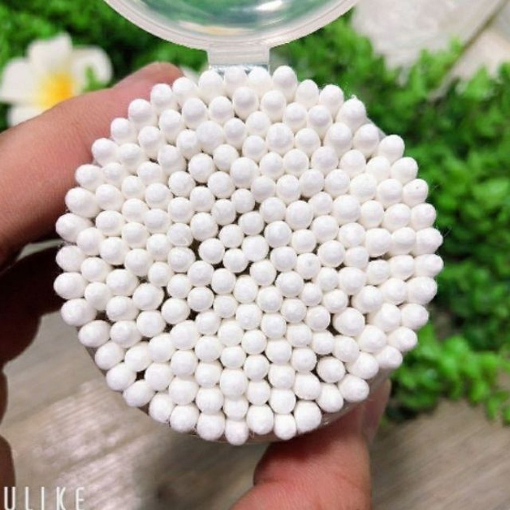 Tăm bông cho bé trẻ sơ sinh Tú Phương dạng đóng hộp 180 que mềm mại an toàn TAMBG01