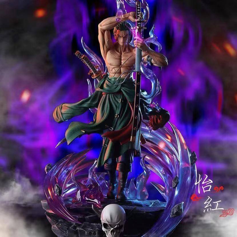 Figure One Piece Một mảnh tinh tế Văn phòng Aberdeen Đồ chơi trang trí bằng đồng Bạch kim Kim cương Mô hình điêu khắc Tú