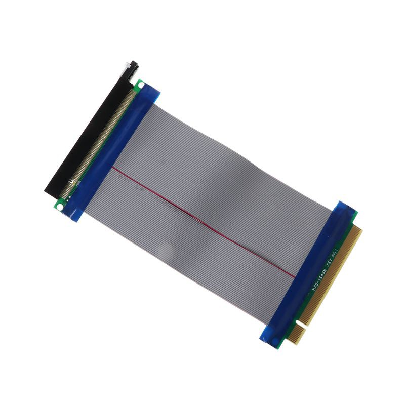 PCIe 16X PCI Express PCI-E 16X to 16X Riser Extender Card Adapter Flexible Cable