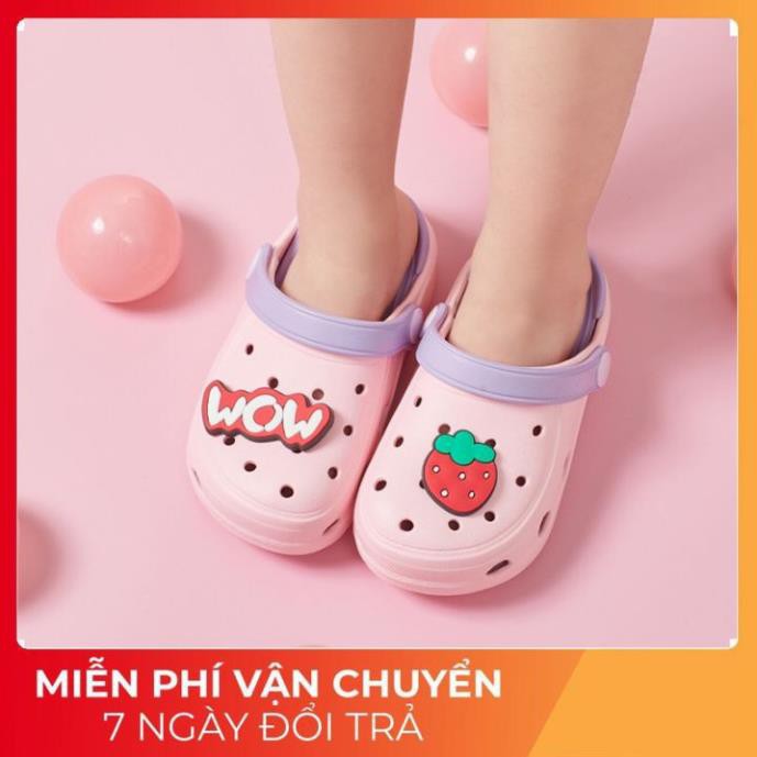 THANH LÝ Sục trẻ em siêu nhẹ dép sục cho bé mùa hè cho bé chống trơn trượt,siêu nhẹ và mềm dép cho bé 1 tuổi đến 6 tuổi