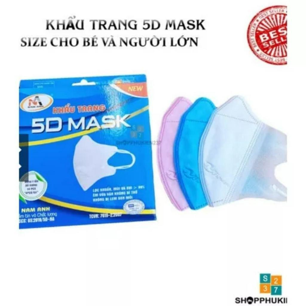 Khẩu Trang 5D Mask Famapro Cao Cấp Bảo vệ sức khoẻ