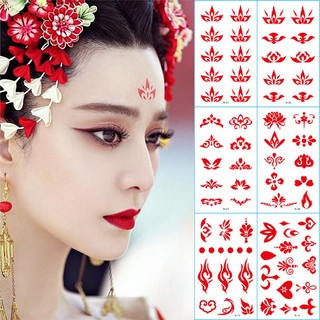 Chu sa cổ trang - xăm cosplay dán trán - có sẵn