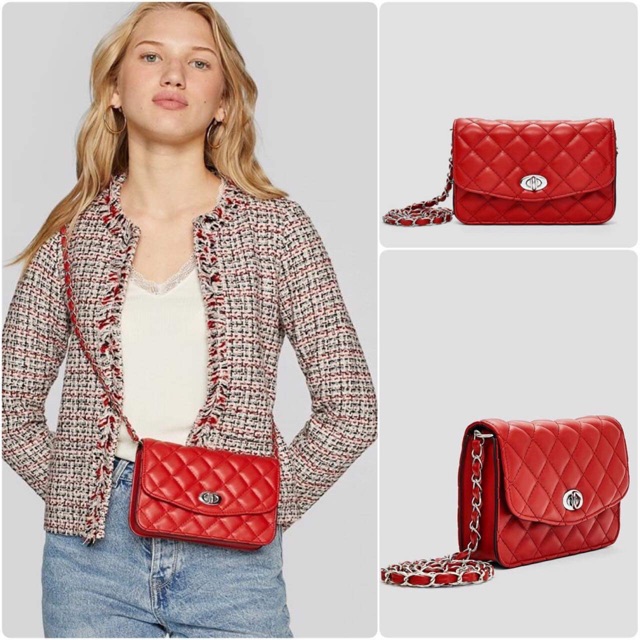 Túi xách đeo chéo stradivarius auth