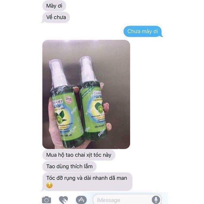Xịt Mọc Tóc Bưởi Chanh Thái Lan