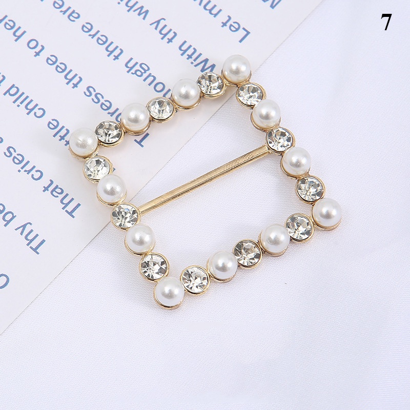 Vòng Trang Trí Thắt Nút Eo Đính Đá Ngọc Trai Sang Trọng DIY