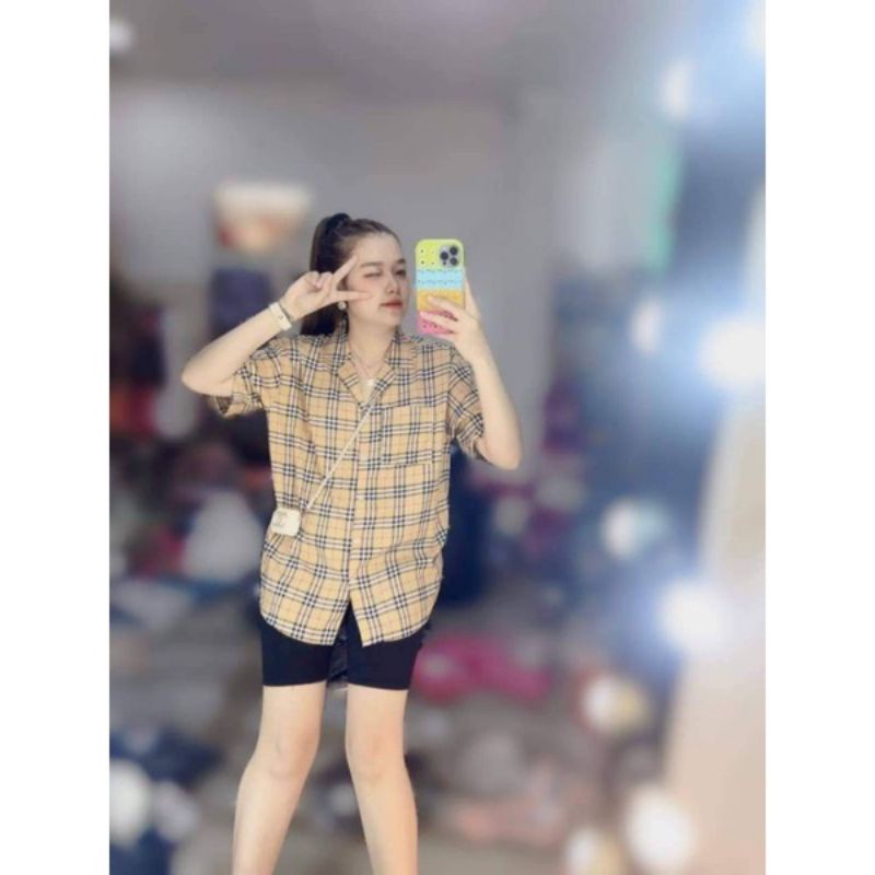 Áo sơ mi bbr cổ vest