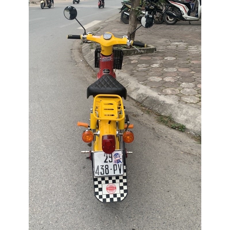 Khung mica biển 3 số kèm đai bắt biển