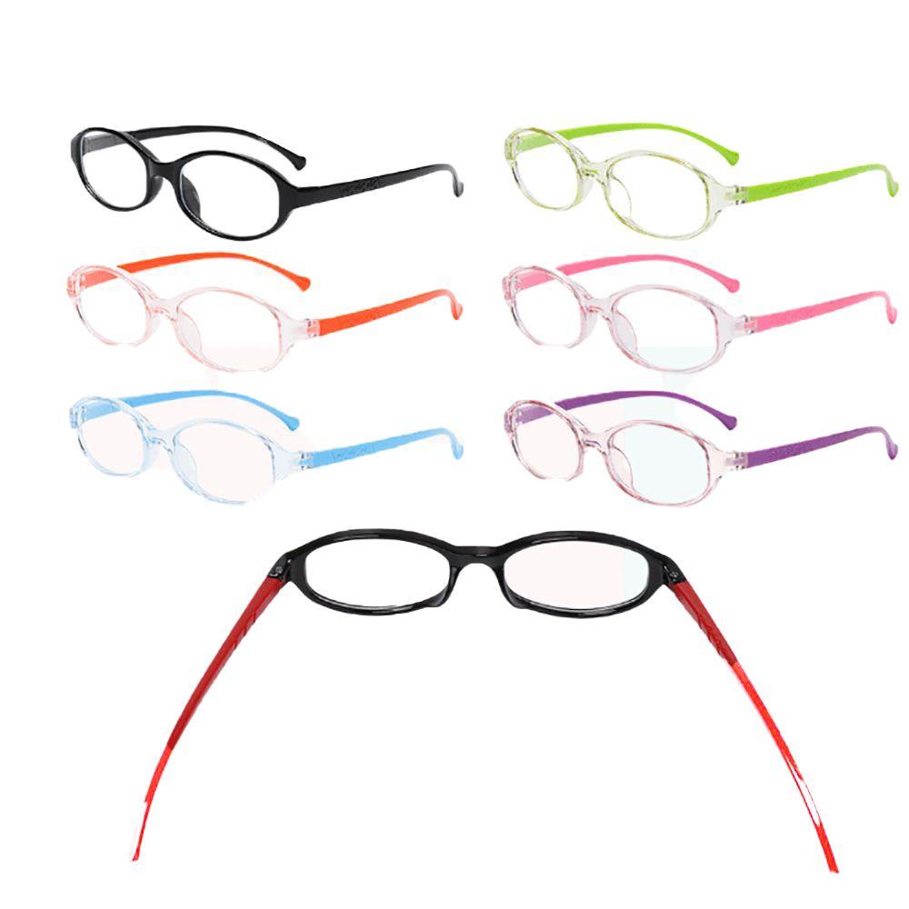 USNOW Kính Mát Gọng Oval Bằng Nhựa Trong Suốt Chống Phản Quang Cho Bé Trai