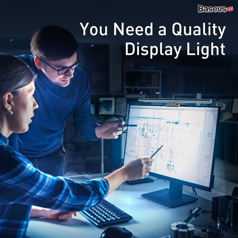 ĐÈN LED TREO MÀN HÌNH BASEUS I-WORK SERIES BẢO VỆ MẮT HÀNG CHÍNH HÃNG