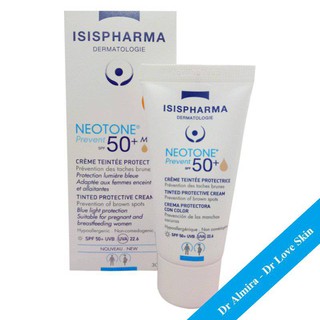 🔥CHÍNH HÃNG🔥 Kem chống nắng, trang điểm, che phủ khuyết điểm ISIS Pharma Neotone Prevent SPF50+