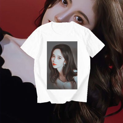 Áo thun nam nữ Cúc Tịnh Y vải cotton mềm mịn thoáng mát - Shop Áo in hình thần tượng đẹp lung linh