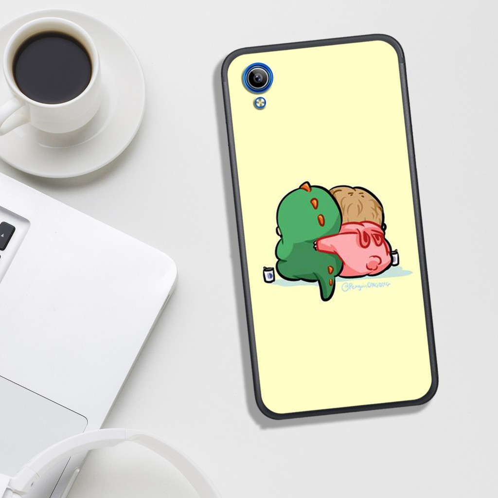 ỐP LƯNG  VIVO Y51/Y91C, IN HÌNH CHÚ KHỦNG LONG SIÊU CUTE PHO MAI.